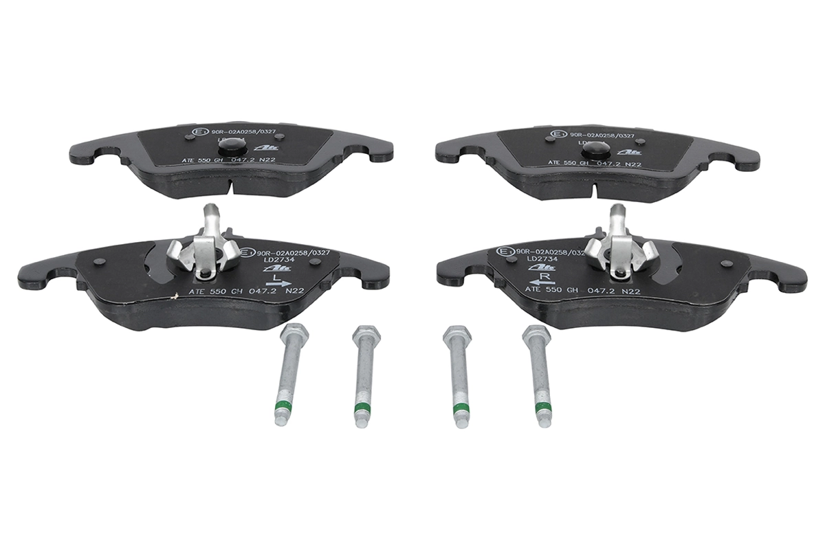 Brake Pad Set, disc brake ATE Ceramic 13.0470-2734.2