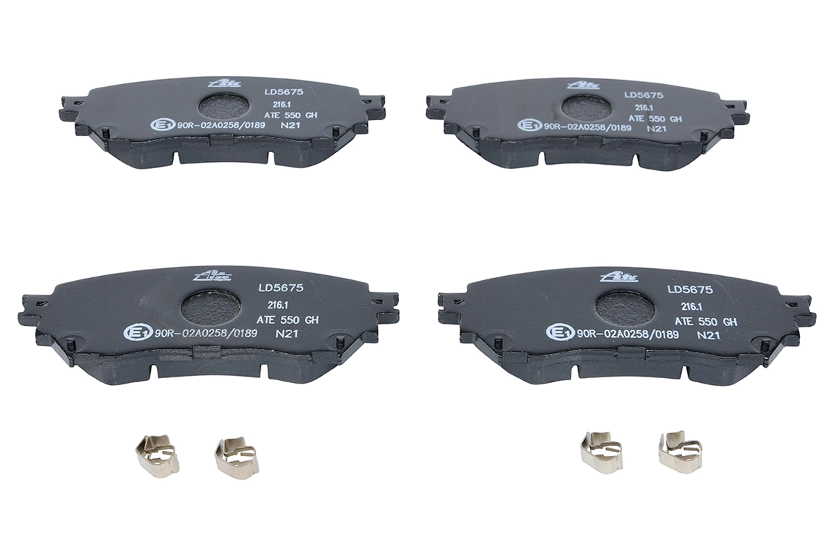 Brake Pad Set, disc brake ATE Ceramic 13.0470-5675.2