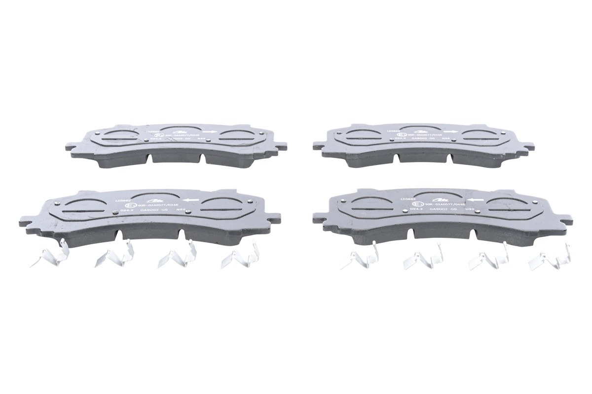 Brake Pad Set, disc brake ATE Ceramic 13.0470-5692.2
