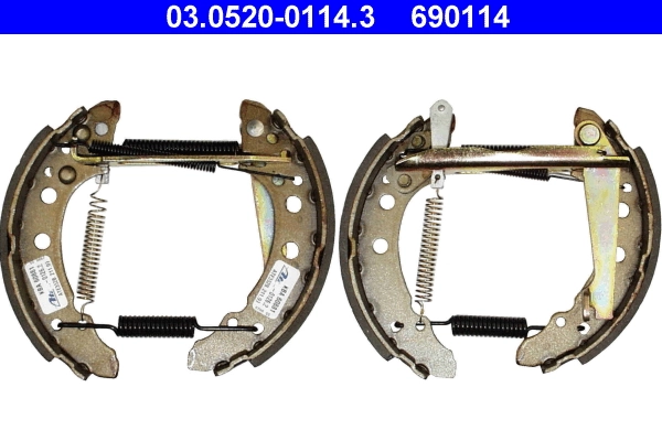 Brake Shoe Set Original ATE TopKit 03.0520-0114.3