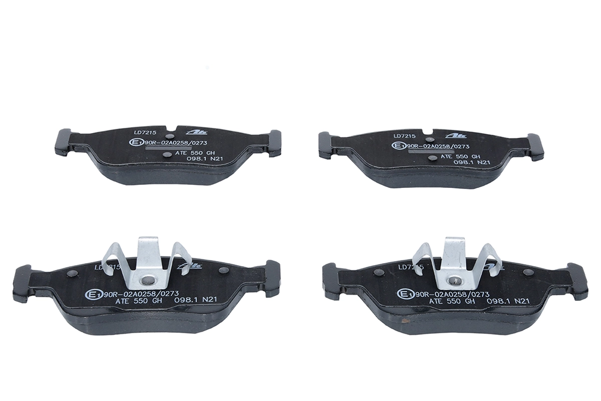 Brake Pad Set, disc brake ATE Ceramic 13.0470-7215.2