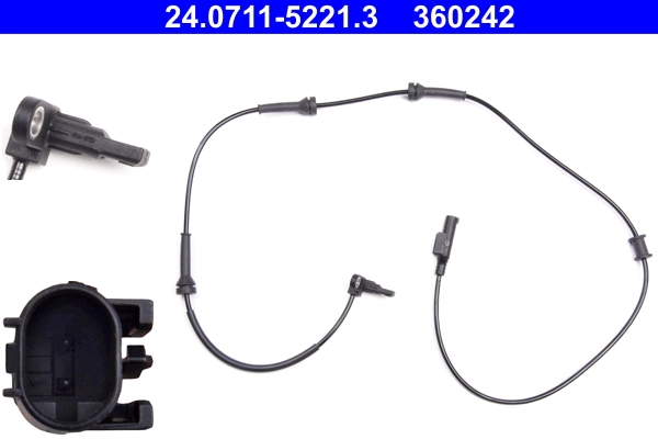 Sensor, wheel speed 24.0711-5221.3