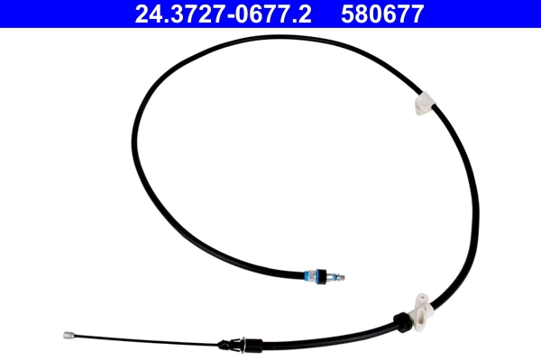 Cable Pull, parking brake 24.3727-0677.2