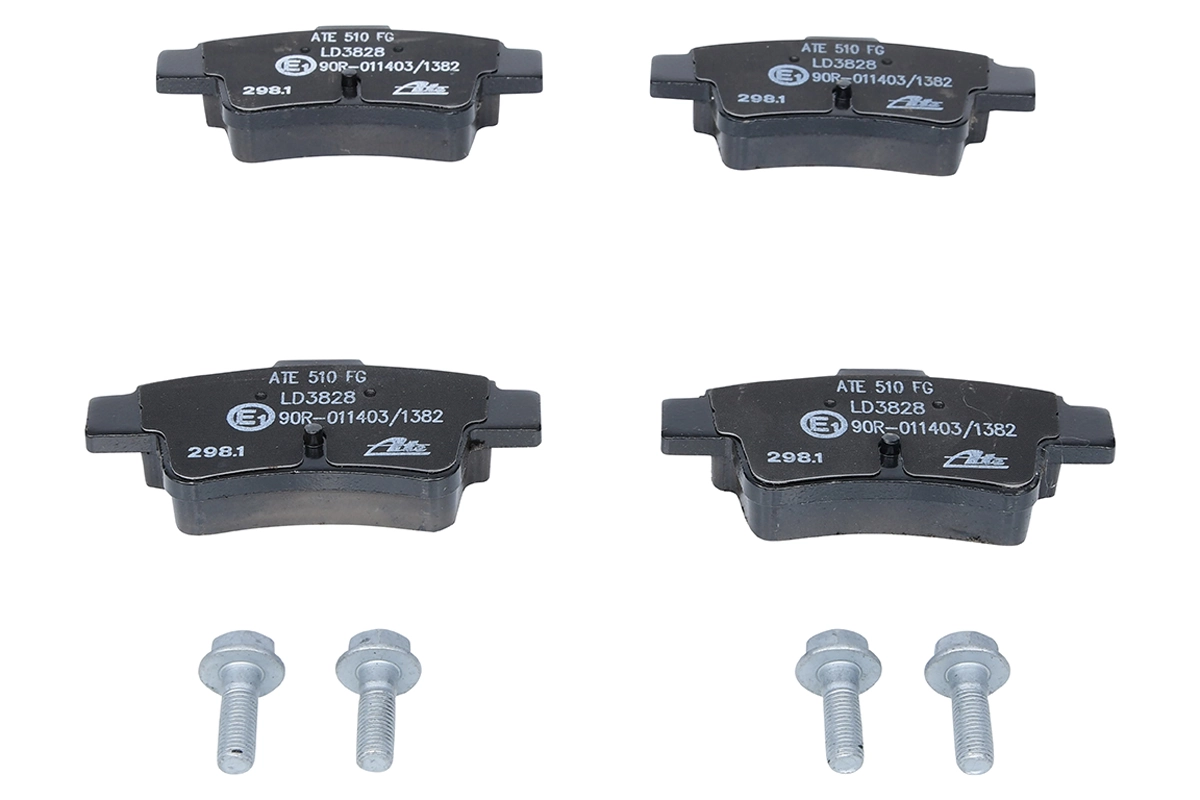 Brake Pad Set, disc brake ATE Ceramic 13.0470-3828.2