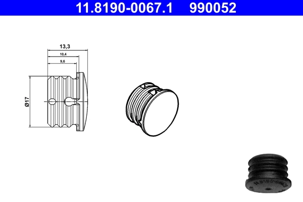 Sealing-/Protection Plugs 11.8190-0067.1