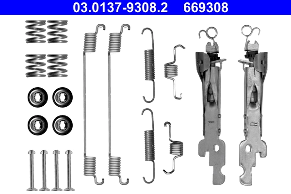 Accessory Kit, brake shoes 03.0137-9308.2