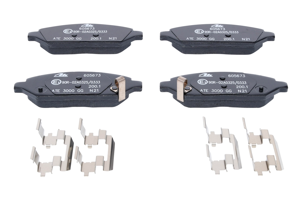 Brake Pad Set, disc brake 13.0460-5673.2