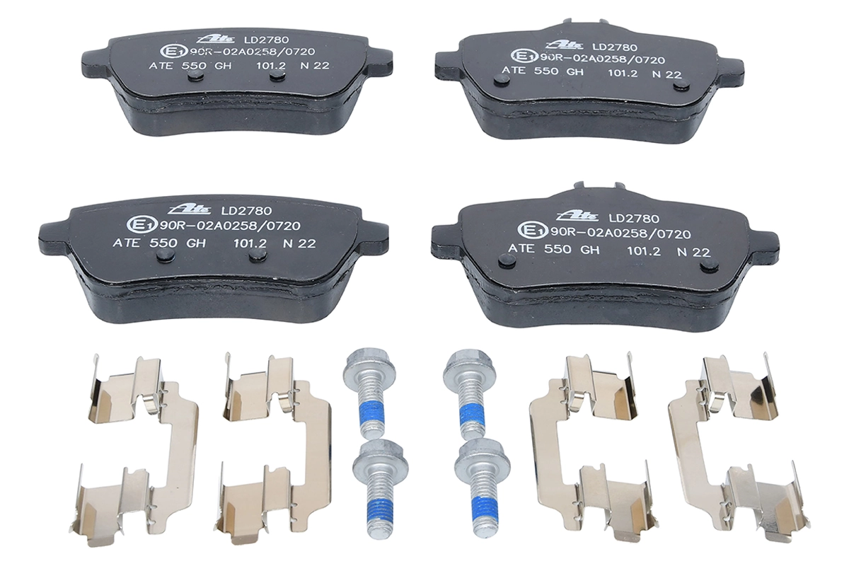 Brake Pad Set, disc brake ATE Ceramic 13.0470-2780.2