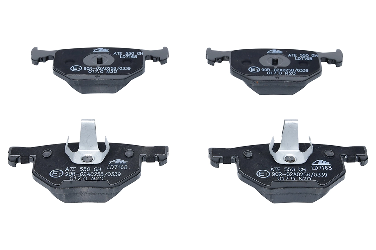 Brake Pad Set, disc brake ATE Ceramic 13.0470-7168.2