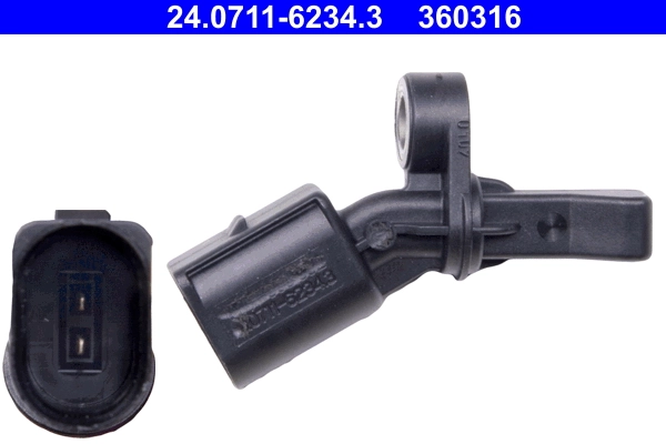 Sensor, wheel speed 24.0711-6234.3