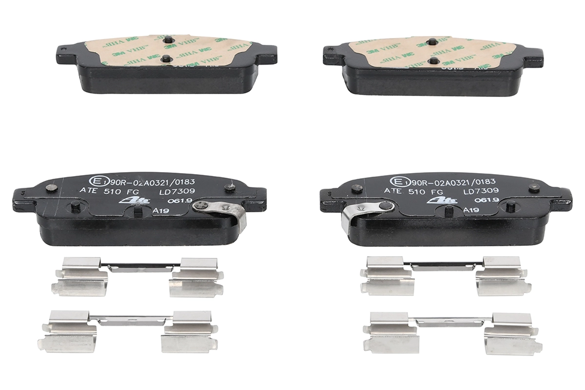 Brake Pad Set, disc brake ATE Ceramic 13.0470-7309.2