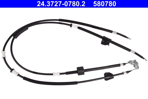 Cable Pull, parking brake 24.3727-0780.2