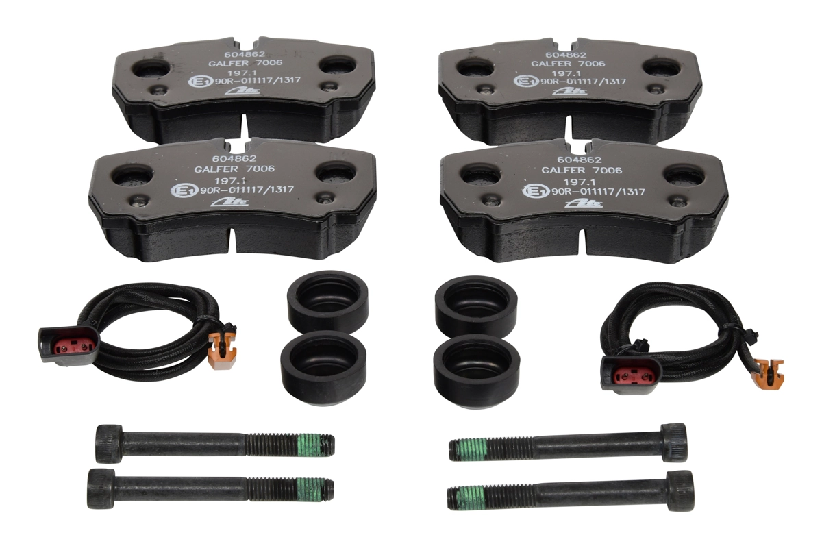 Brake Pad Set, disc brake 13.0460-4862.2