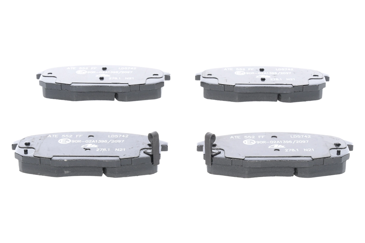 Brake Pad Set, disc brake ATE Ceramic 13.0470-5742.2