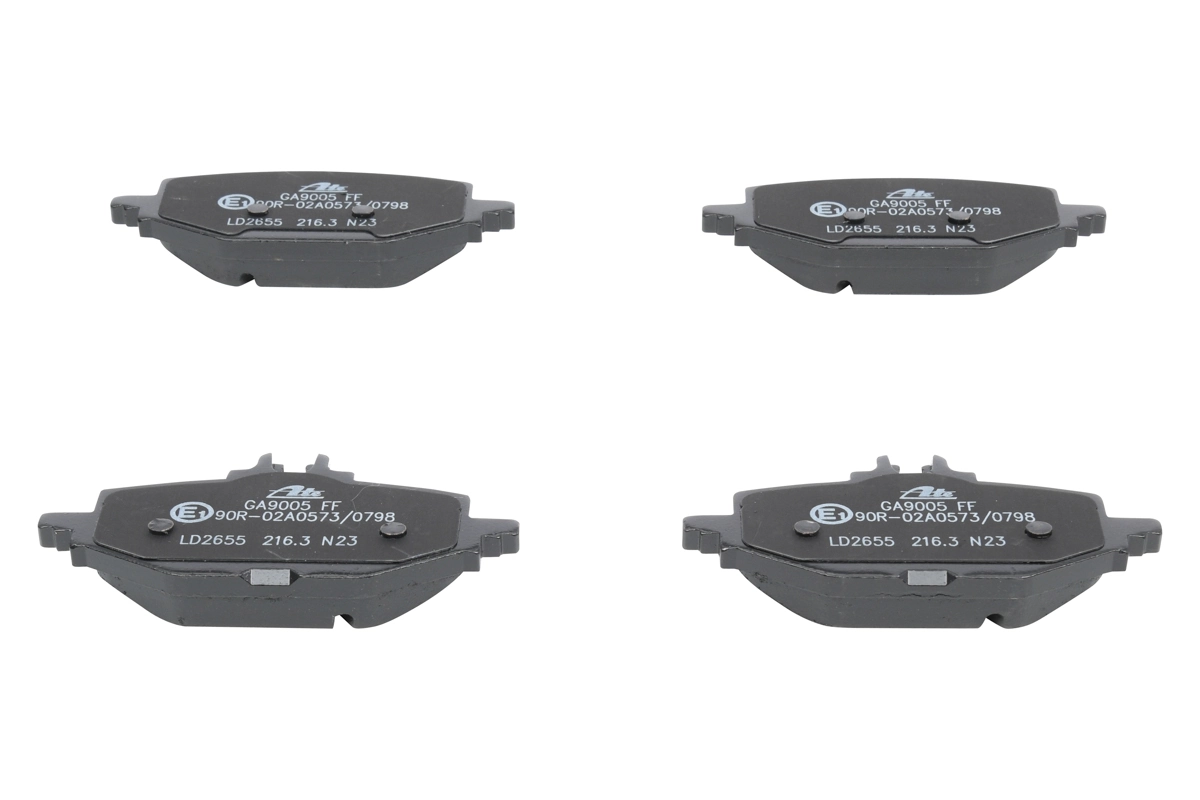 Brake Pad Set, disc brake ATE Ceramic 13.0470-2655.2