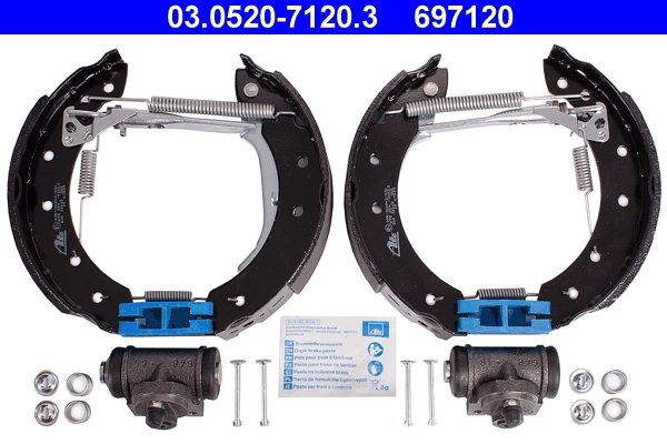 Brake Shoe Set Original ATE TopKit 03.0520-7120.3