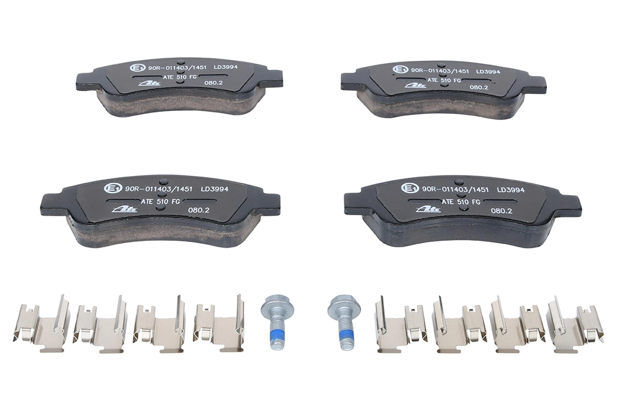Brake Pad Set, disc brake ATE Ceramic 13.0470-3994.2