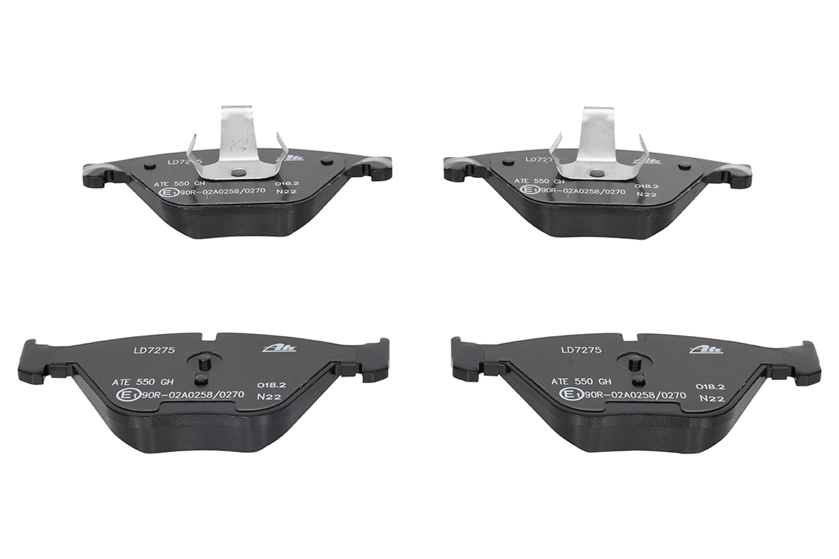 Brake Pad Set, disc brake ATE Ceramic 13.0470-7275.2