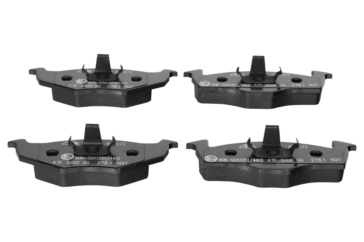 Brake Pad Set, disc brake 13.0460-7072.2