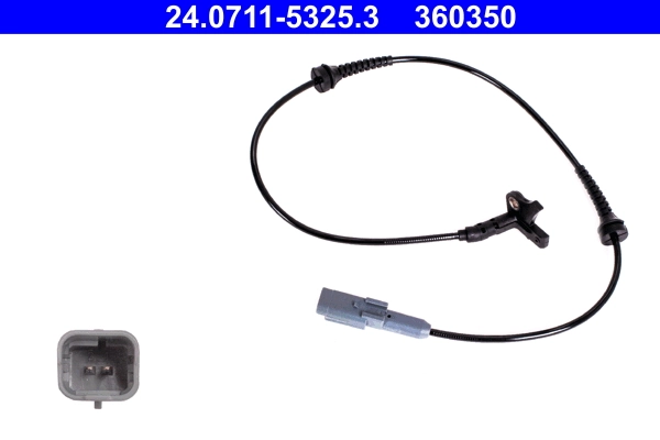 Sensor, wheel speed 24.0711-5325.3