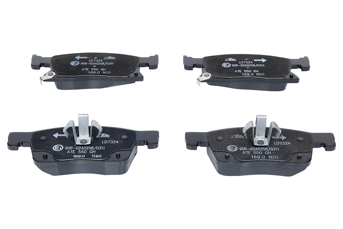 Brake Pad Set, disc brake ATE Ceramic 13.0470-7324.2