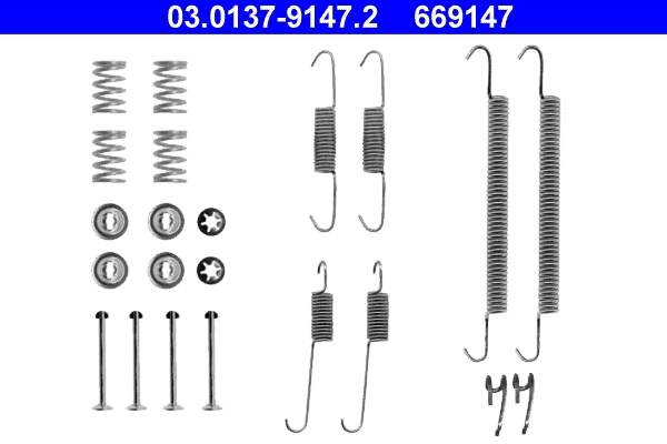 Accessory Kit, brake shoes 03.0137-9147.2