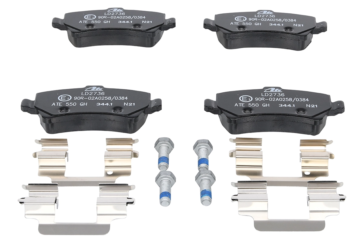 Brake Pad Set, disc brake ATE Ceramic 13.0470-2736.2