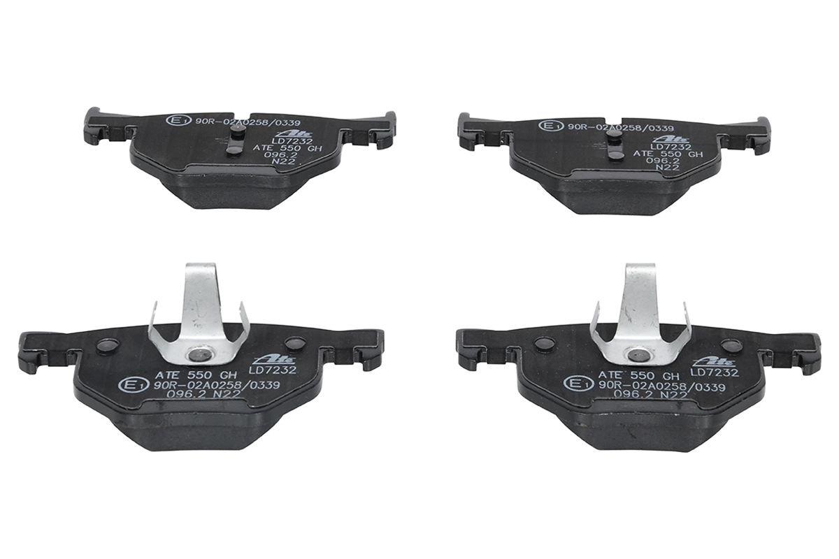 Brake Pad Set, disc brake ATE Ceramic 13.0470-7232.2