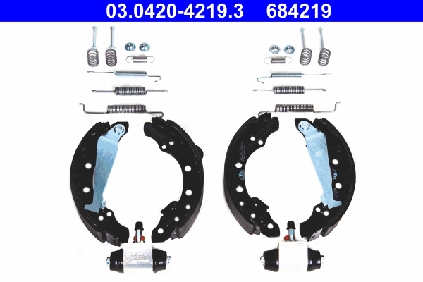 Brake Shoe Set Original ATE Kit 03.0420-4219.3
