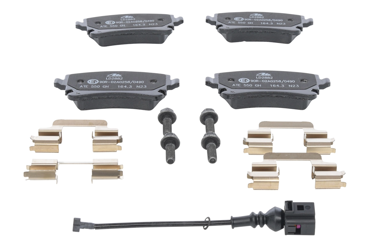 Brake Pad Set, disc brake ATE Ceramic 13.0470-2882.2
