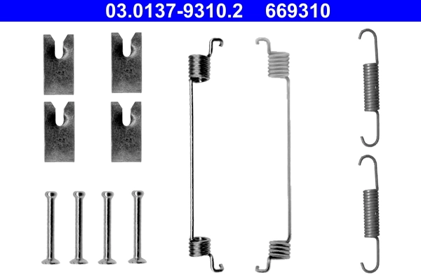 Accessory Kit, brake shoes 03.0137-9310.2