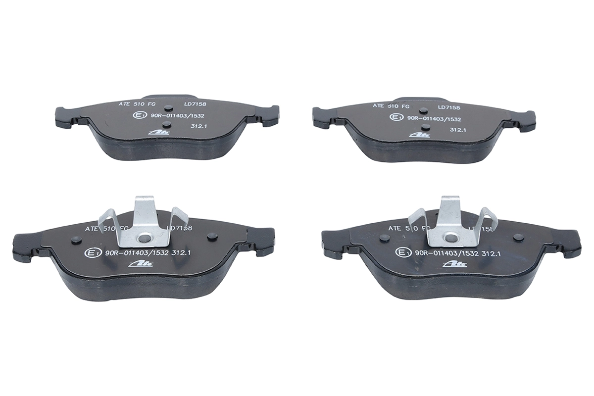 Brake Pad Set, disc brake ATE Ceramic 13.0470-7158.2