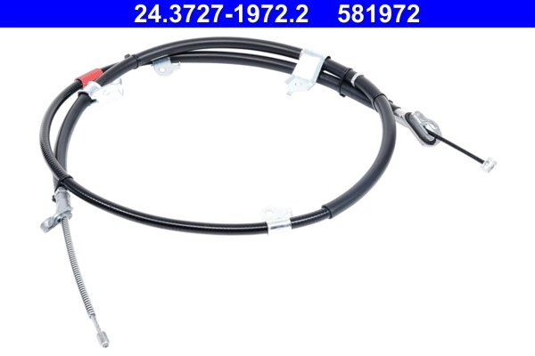 ATE 24.3727-1972.2 Cable Pull, parking brake