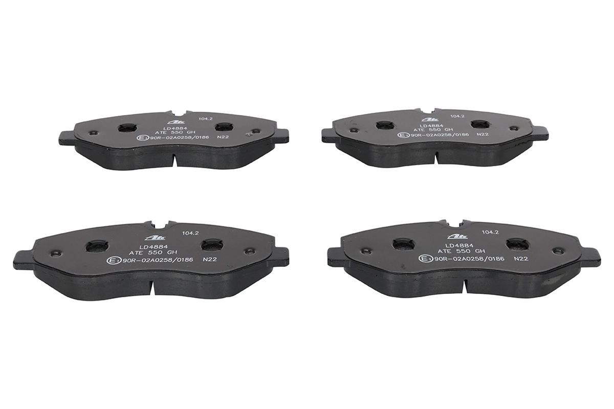 Brake Pad Set, disc brake ATE Ceramic 13.0470-4884.2