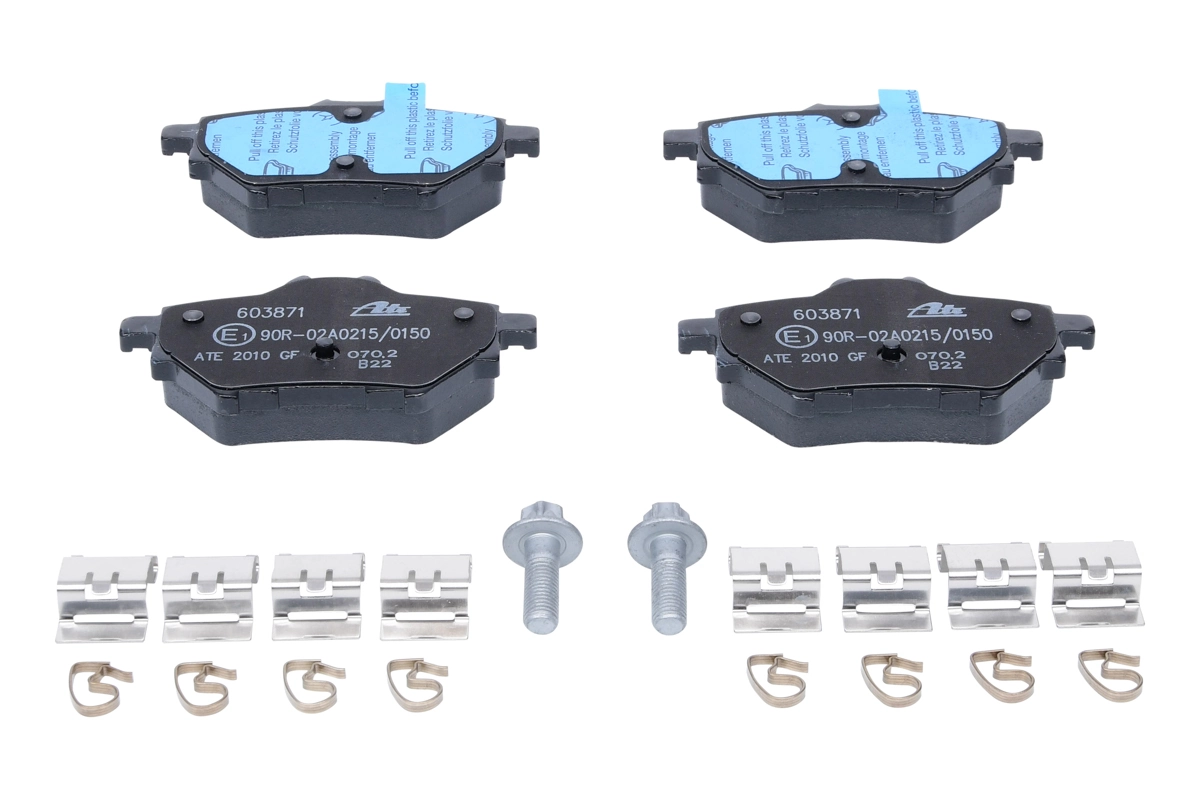 Brake Pad Set, disc brake 13.0460-3871.2