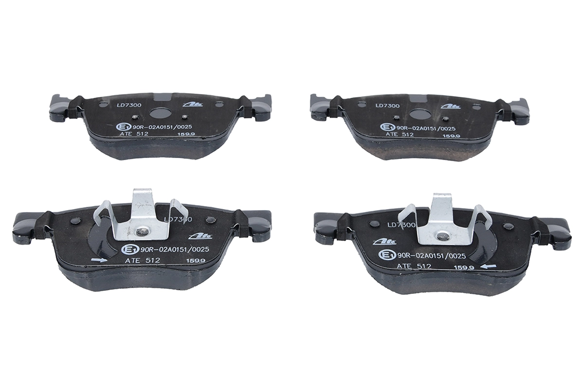 Brake Pad Set, disc brake ATE Ceramic 13.0470-7300.2