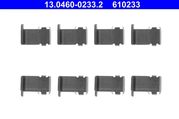 Accessory Kit, disc brake pad 13.0460-0233.2