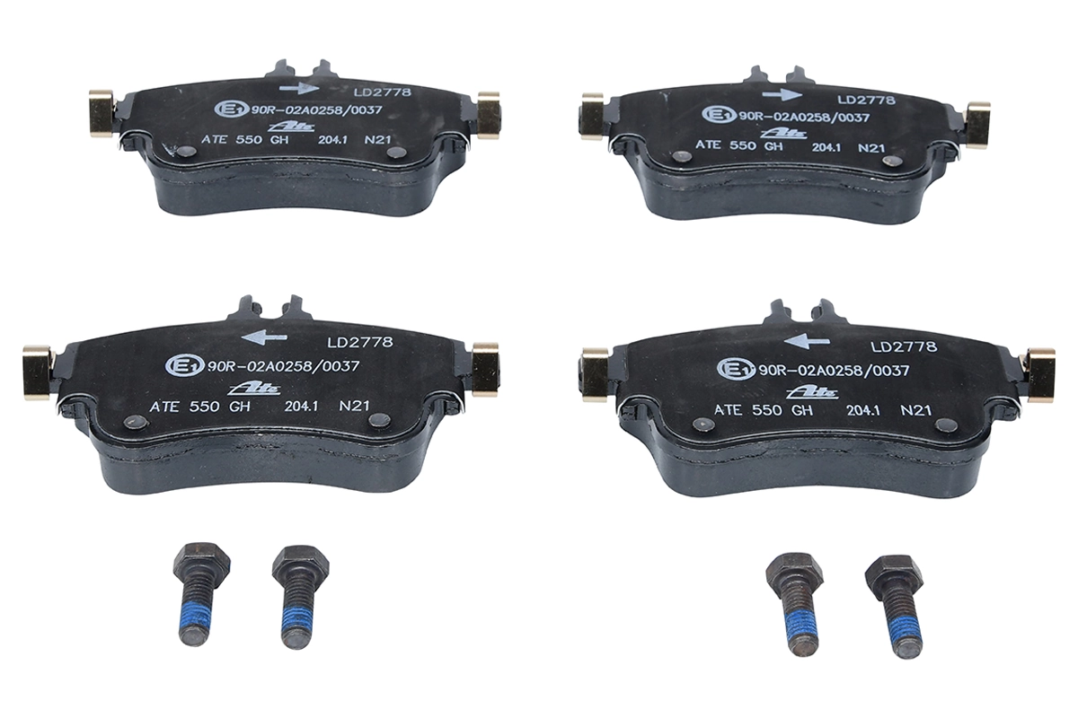 Brake Pad Set, disc brake ATE Ceramic 13.0470-2778.2