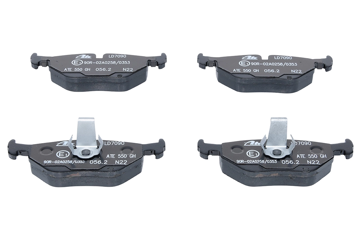 Brake Pad Set, disc brake ATE Ceramic 13.0470-7090.2