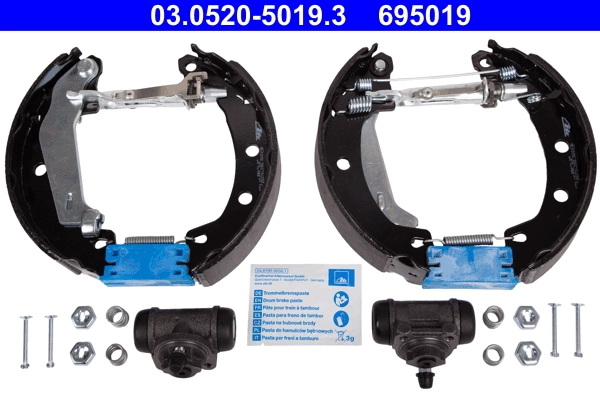 Brake Shoe Set Original ATE TopKit 03.0520-5019.3