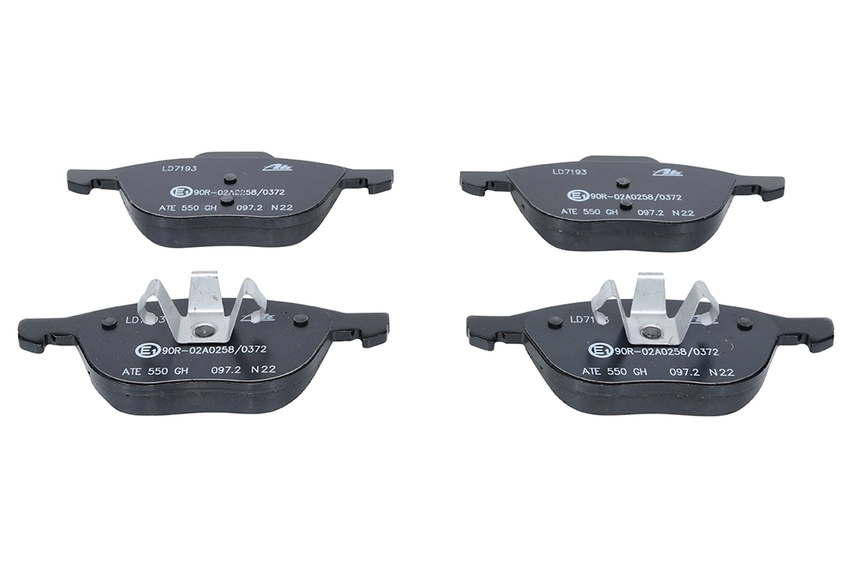 Brake Pad Set, disc brake ATE Ceramic 13.0470-7193.2