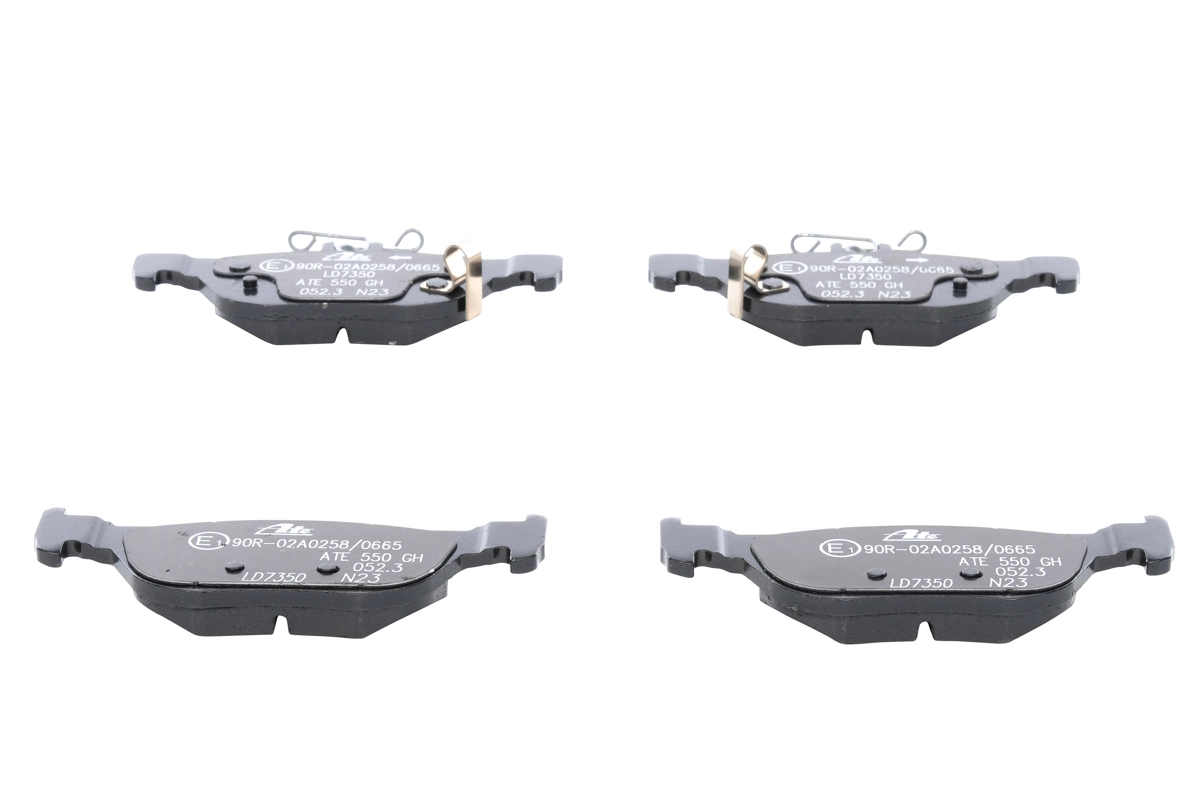 Brake Pad Set, disc brake ATE Ceramic 13.0470-7350.2