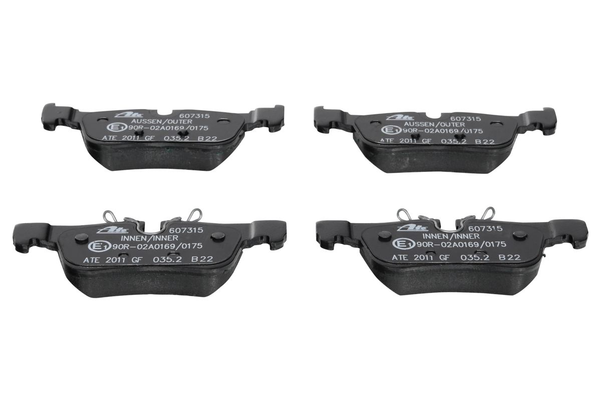 Brake Pad Set, disc brake 13.0460-7315.2