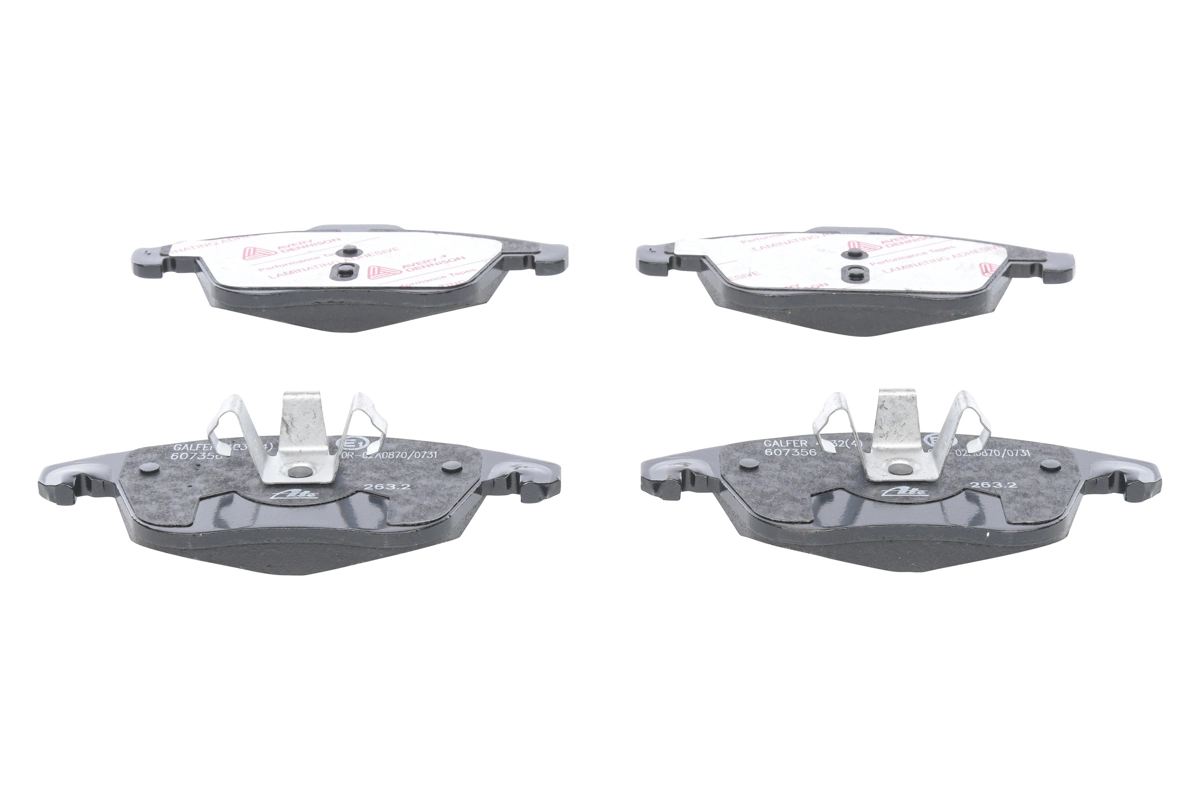 Brake Pad Set, disc brake 13.0460-7356.2