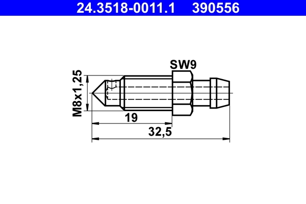 Breather Screw/Valve 24.3518-0011.1