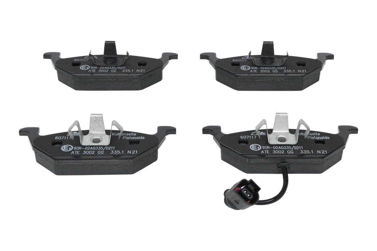 Brake Pad Set, disc brake 13.0460-7117.2