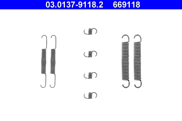 Accessory Kit, brake shoes 03.0137-9118.2
