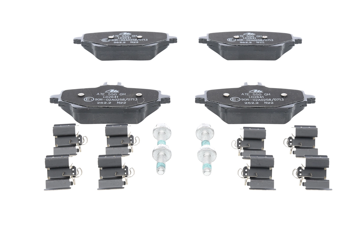 Brake Pad Set, disc brake ATE Ceramic 13.0470-2641.2