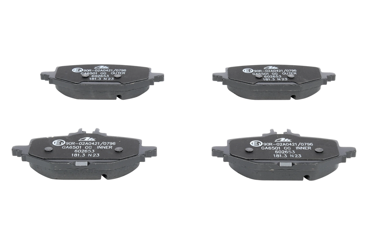 Brake Pad Set, disc brake 13.0460-2653.2