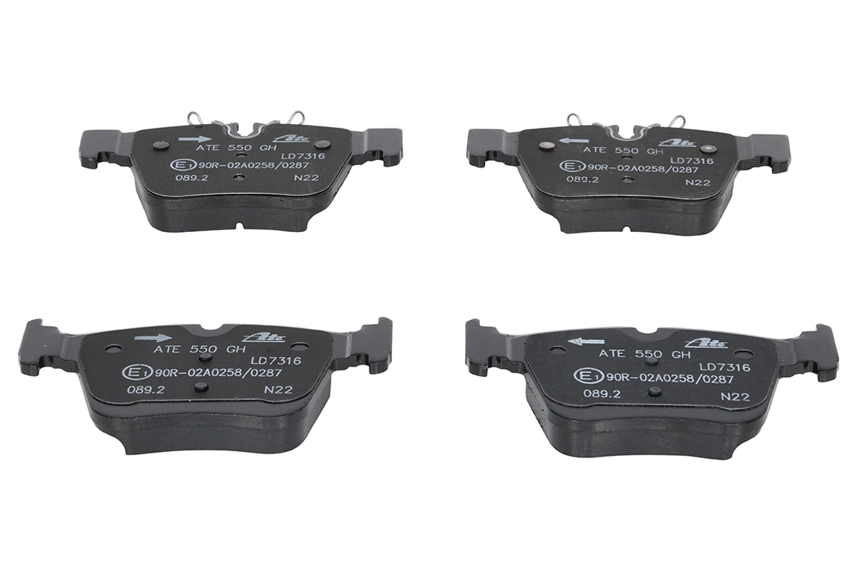 Brake Pad Set, disc brake ATE Ceramic 13.0470-7316.2